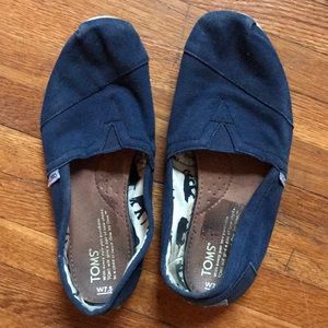 Navy Blue TOMS